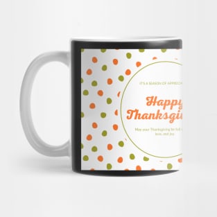 Happy Thanksgiving Card - 06 Mug